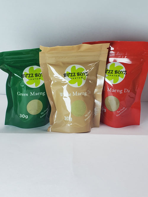 30g 3-Pack Kratom Sampler
